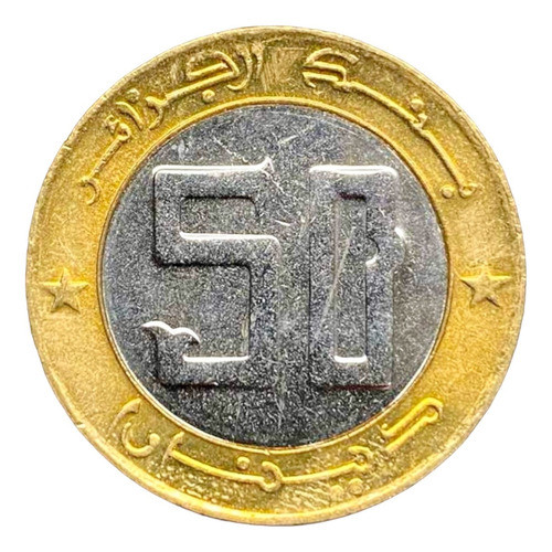 Argelia - 50 Dinars - Año 2004 - Km #138 - Revolución 1