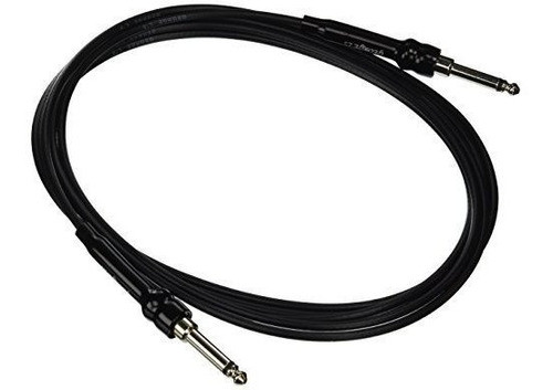 George L De 155 Cable De Calibre Con Enchufes Rectos Negro 1 0