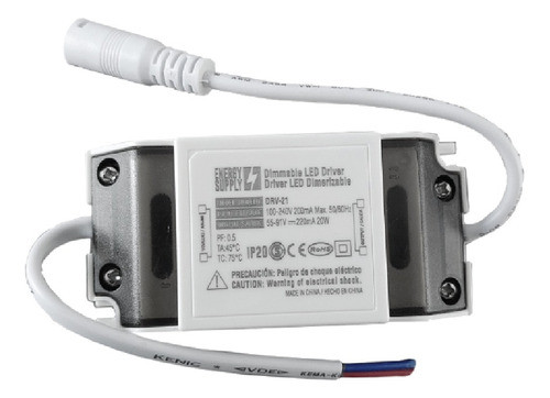 Driver Fuente Para Plafón Led 20w Dimer - Drv-21 - Demasled 0