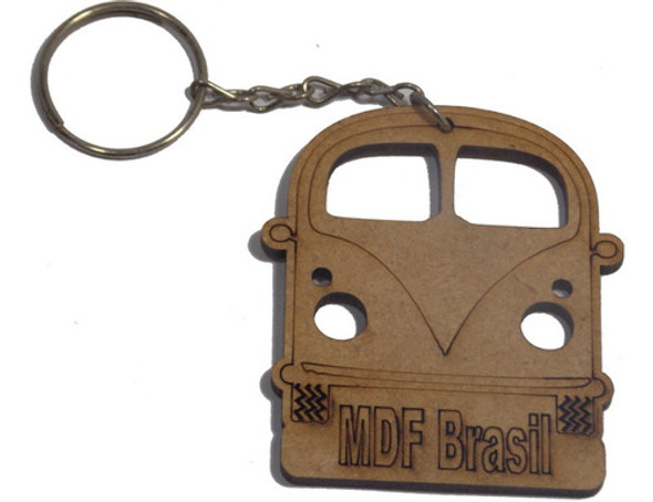 65 Chaveiro Kombi Lembrancinha Em Mdf Artesanato 0