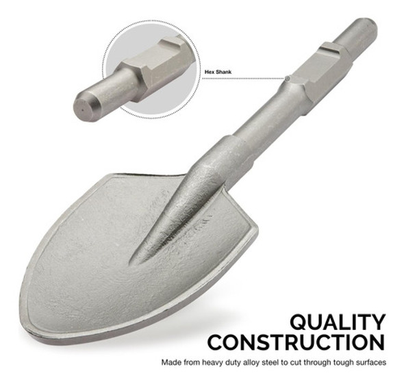 Broca De Pala De Acero Para Arcilla Neiko 02627 1-1/8x17,5 1