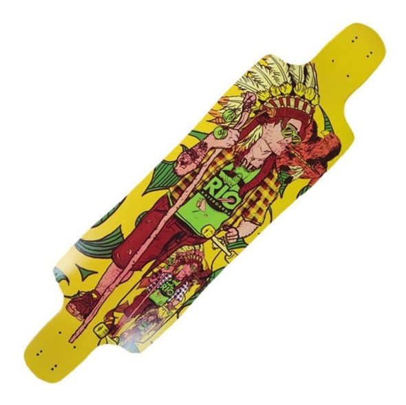 Shape Paje 38 Rio Skateboards - Maple Skate Longboard 1