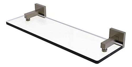 Allied Brass Mt-1-16 Colección Montero Estante De Vidrio Con 0