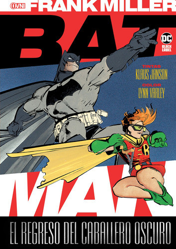 Cómic Dc, Batman: El Regreso Del Caballero Oscuro Ovni Press 0