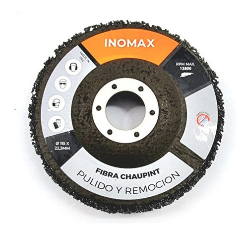 Disco Chaupint Fibra Removedor Y Pulido Profesional 115mm 0