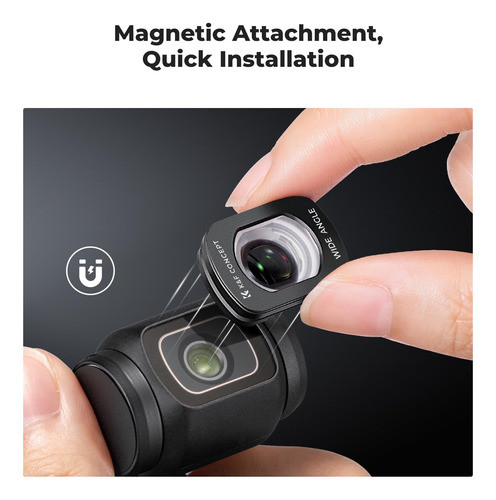 Lente Gran Angular K&f Concept Para Dji Osmo Pocket 3 1