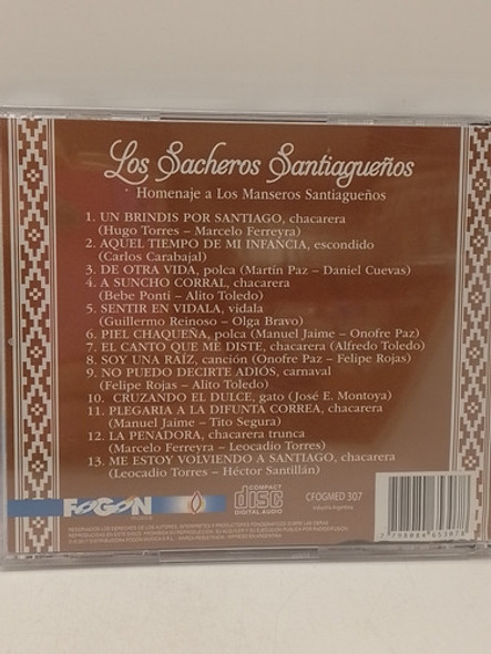 Los Sacheros Santiagueños Homenaje A Los Manseros Sant. Cd 1