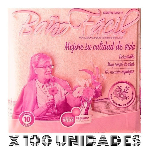 Paño Baño Facil Jabonoso Manzanilla Vera 0