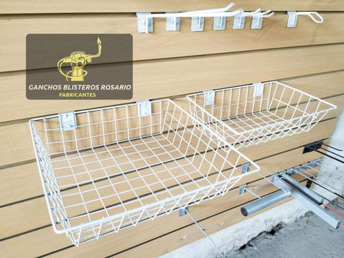 Ganchos Plásticos Blister 200 Unid 12cm P Ranurado Rosario 1