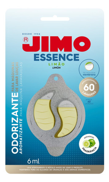 Jimo Essence Limão Máquina Lavar Louças 6ml Odorizante 0