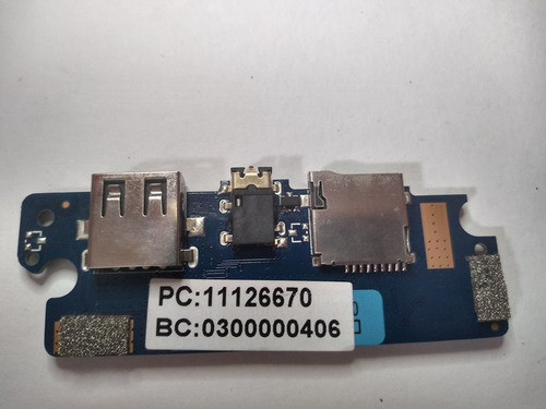 Placa Áudio Usb Card Notebook Positivo Motion Q232a 0