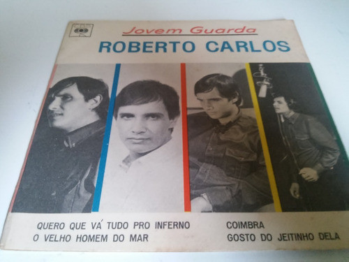 Lp Compacto Disco Roberto Carlos - Jovem Guarda 1965 0