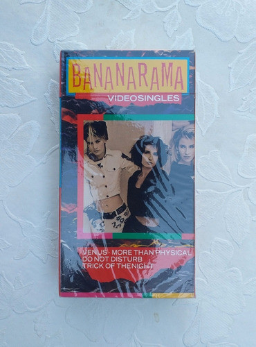 Bananarama Video Singles 1986 Vhs Importado Nuevo Sellado 0