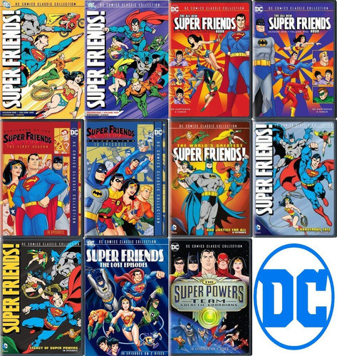 Series Completas Los Super Amigos Dc Comics Super Friends 0