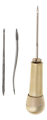 2x Kits De Conserto De Sapatos Com Furador De Costura Com 1
