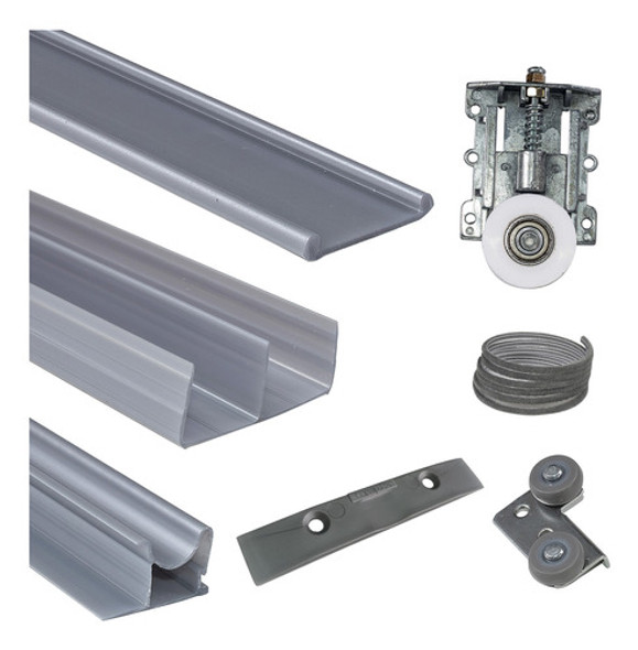 Kit Frente Placard Corredizo Pvc Frenplac 3mts 2puertas 0