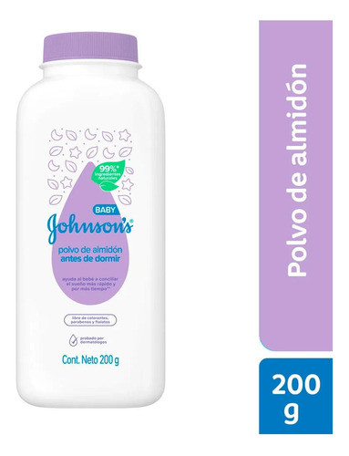 Fécula Para Bebé Johnson Bed Time Antes De Dormir 200 Gr 1