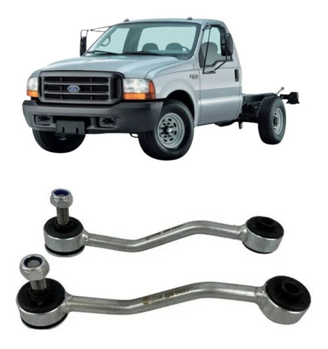 Par De Bieletas Traseira Para Ford F350 2001 A 2012 Axios 0