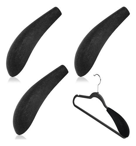 16 Perchas De Terciopelo Para Hombro Con Forma De Hombro Y . 0