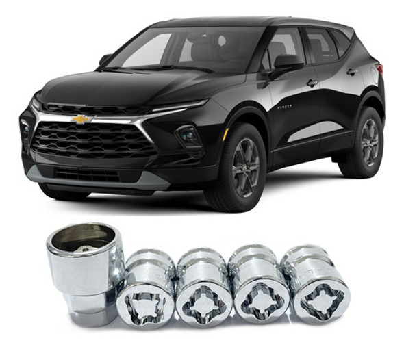 Trava Porca Parafuso Antifurto De Rodas Gm Blazer 2023 2024 0