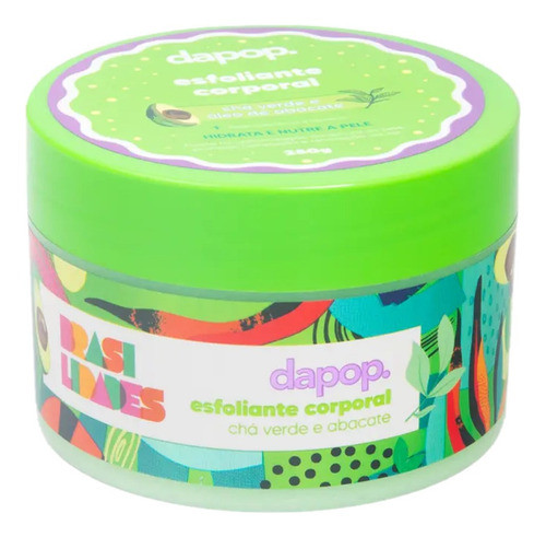 6 Esfoliante Corporal Cha Verde Oleo De Abacate Dapop Atac S 1