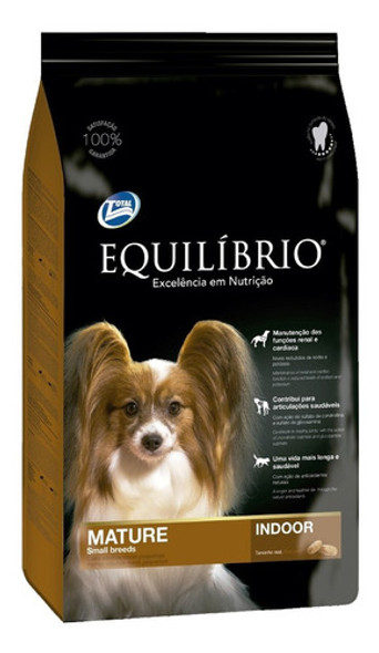 Equilibrio Mature Active Raza Pequeña 2 Kg + Mundo Mascota 0