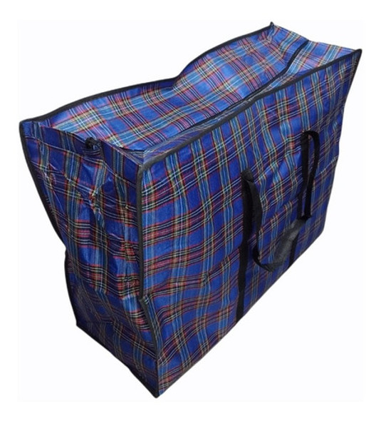 Bolsa Bolson Lona Feria Compras Carrito 60x80x28 Grande 1