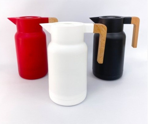 Jarra Térmica Sarita Con Asa De Bamboo 1 Litro 0