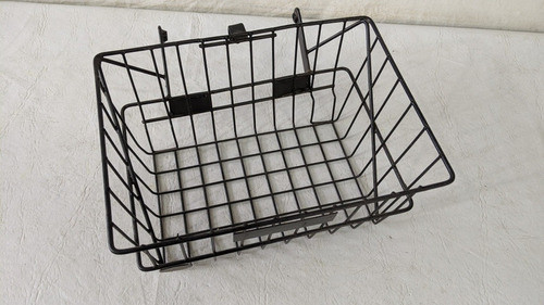 Canasto Universal Para Moto O Bicicleta Con Soporte 34x25x17 1