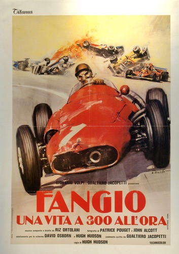 Poster Box Laminas Juan Maria Traverso 30x45cm Fangio Senna 0
