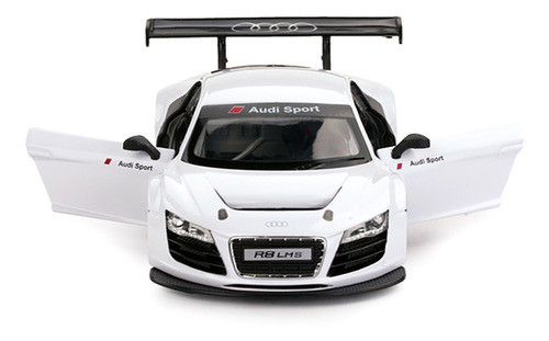 Miniatura Audi R8 Lms Branco Rastar 1/24 1