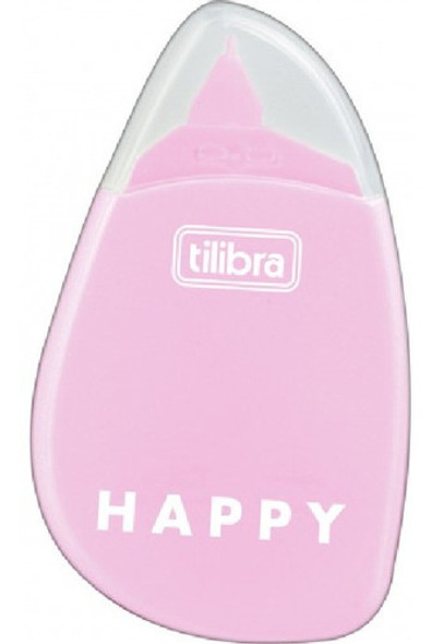 Corretivo Em Fita 5mmx6m Happy - Blister Com 1 Unidade Rosa 0