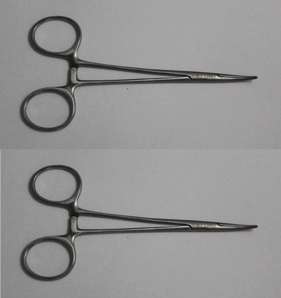 2 Pincas Mosquito 12cm Curva 0 2 Pincas Mosquito 12cm Curva 0