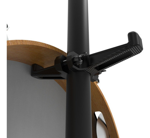 Suporte Apoio Pedestal Duplo Compatível Com Pandeiro 1