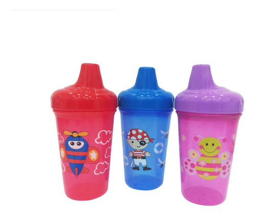 Vaso Entrenador 295 Ml. Pico Duro Anti Derrame 0