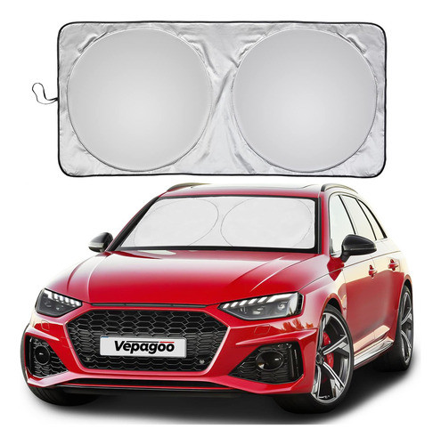Vepagoo - Parasol Para Parabrisas De Automvil, Proteccin Sol 0