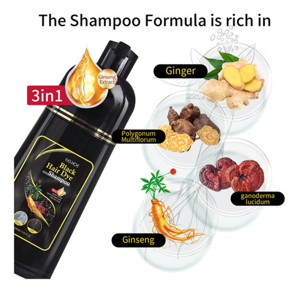 Shampoos Instantâneos Para Tingir Cabelos Castanhos 1