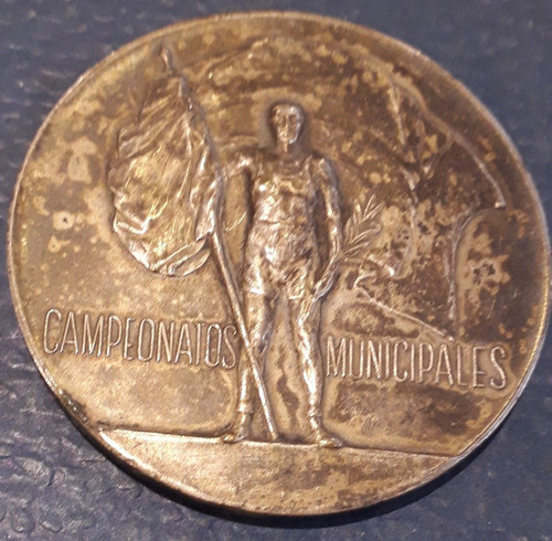 Medalla Peron Campeonatos Municipales Deporte Buenos Aires 0