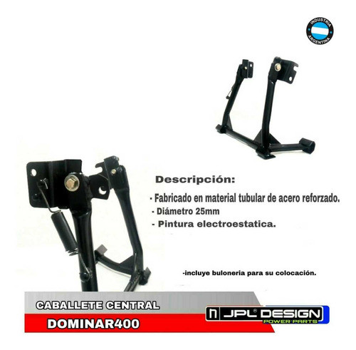 Caballete Central Jpl Para Dominar 400 1.0 1