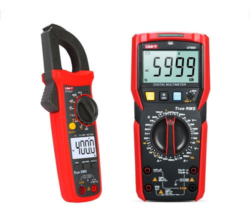 Unit Combo Pinza Amperométrica Ut202+ Plus + Tester Ut89xd 0