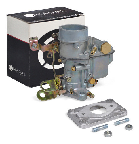 Carburador Renault 12 18 Tipo Weber 1 Boca + Base Adaptadora 0