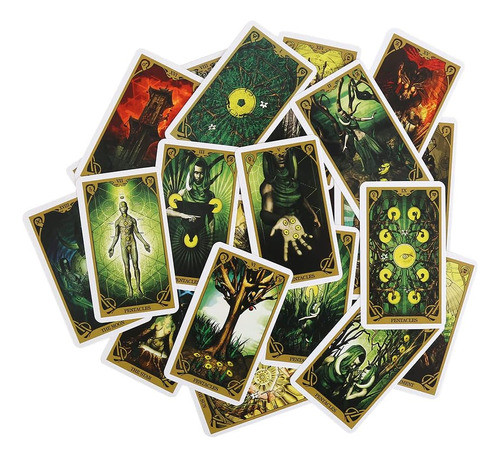 Cartas Tarot Night Sun, Fabio Listrani, Adivinación, Italia 1