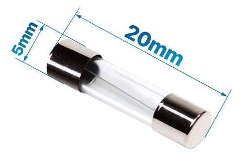 Pack X10 Fusible De Vidrio Rápido 5x20mm 1a 250v 1