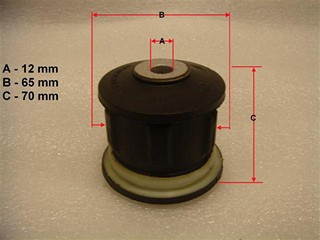 Buje Bastidor Tra Sampel Ford Escort Mk5 93-96 0