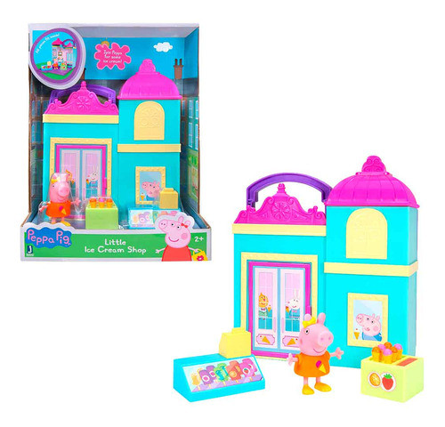 Ice Cream Shop Peppa Pig Tienda De Helado + Accesorios 0