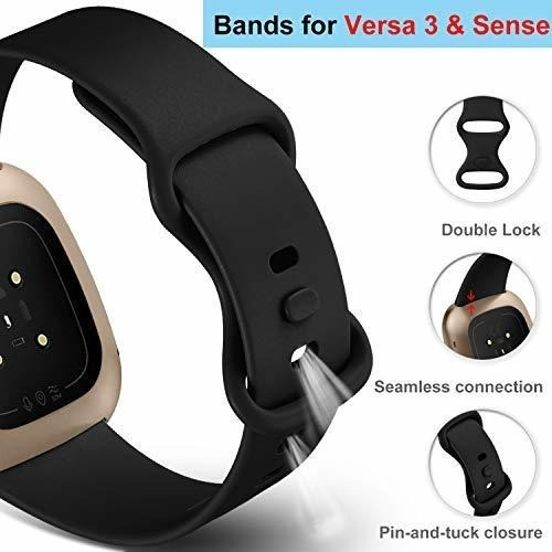 4 Mallas Para Fitbit Sense Y Fitbit Versa 3 1