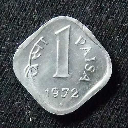 India 1 Paisa 1972 B (bombai) Excelente Km 10.1 0