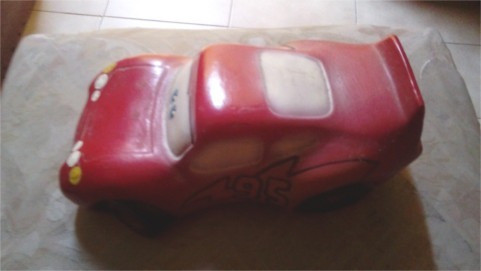 Alcancía De Cerámica - Cars - Rayo Mc Queen 1