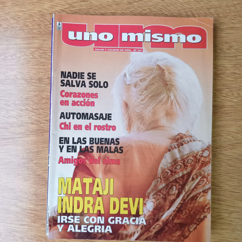 Revista Uno Mismo Nº147 Automasaje Mataji Indra Devi Sexo 0