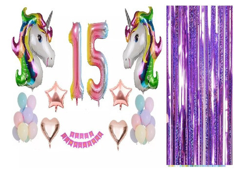 Combo 20 Globos Unicornio  (ver Descripcion) 0